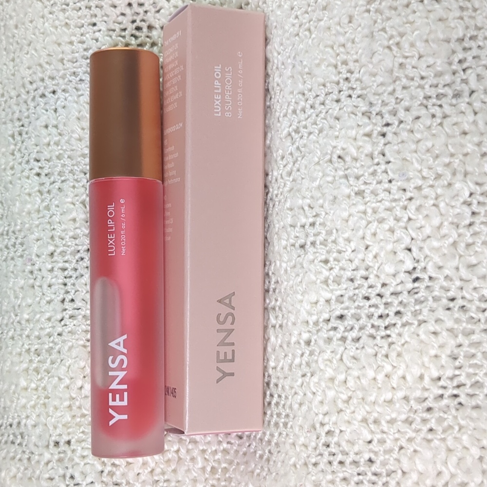 Yensa Luxe Lip Oil in Pink Shine, 6ml/0.20fl oz